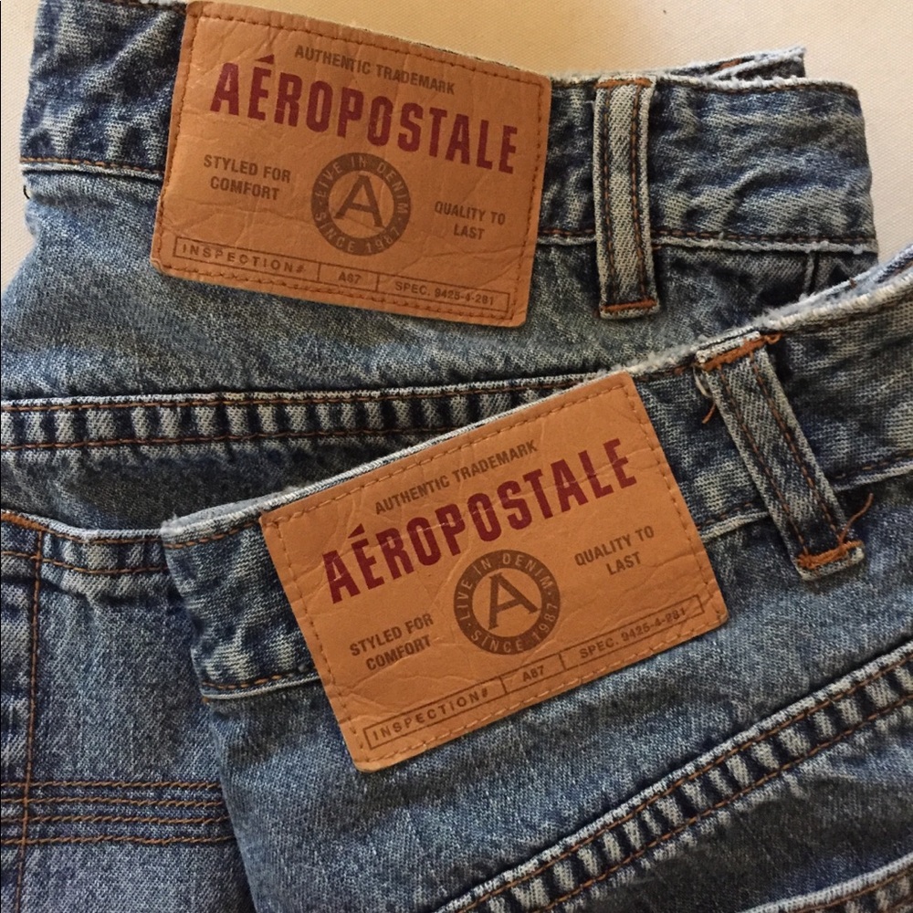 Aeropostale High-Rise Wide Leg Jeans